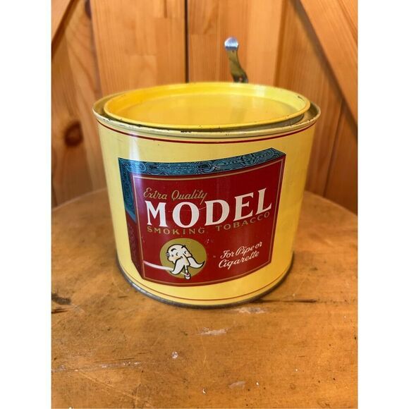 VINTAGE MODEL SMOKING TOBACCO TIN  - EMPTY - COLLECTORS ITEM (8159) - Picture 1 of 7